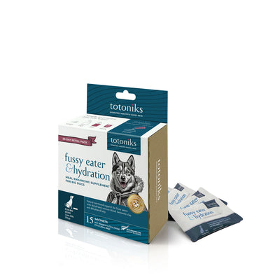 Fussy Eater & Hydration Refill Pack – for big dogs over 33lb (15kg)