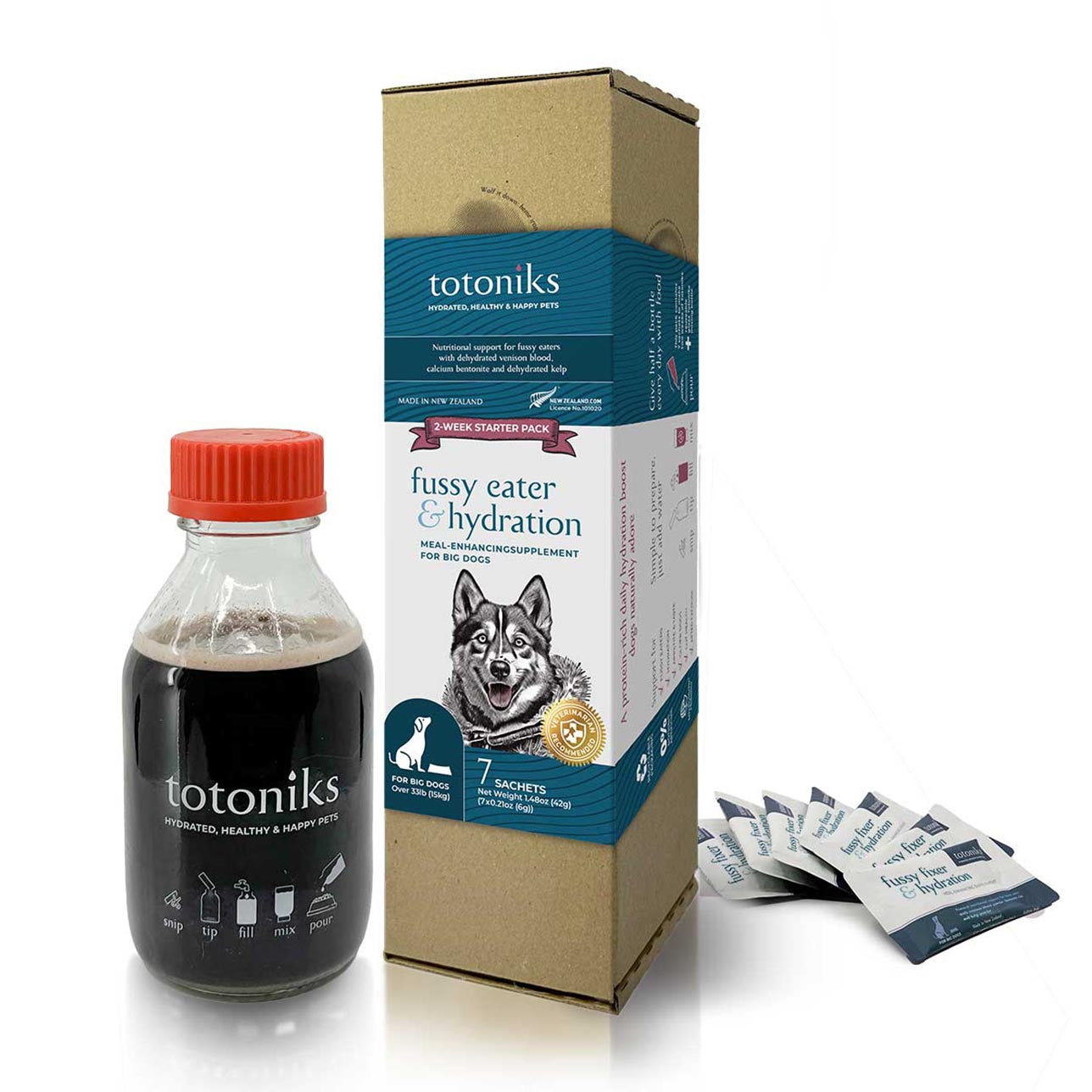 Fussy Eater & Hydration Starter Pack – for big dogs over 33lb (15kg)