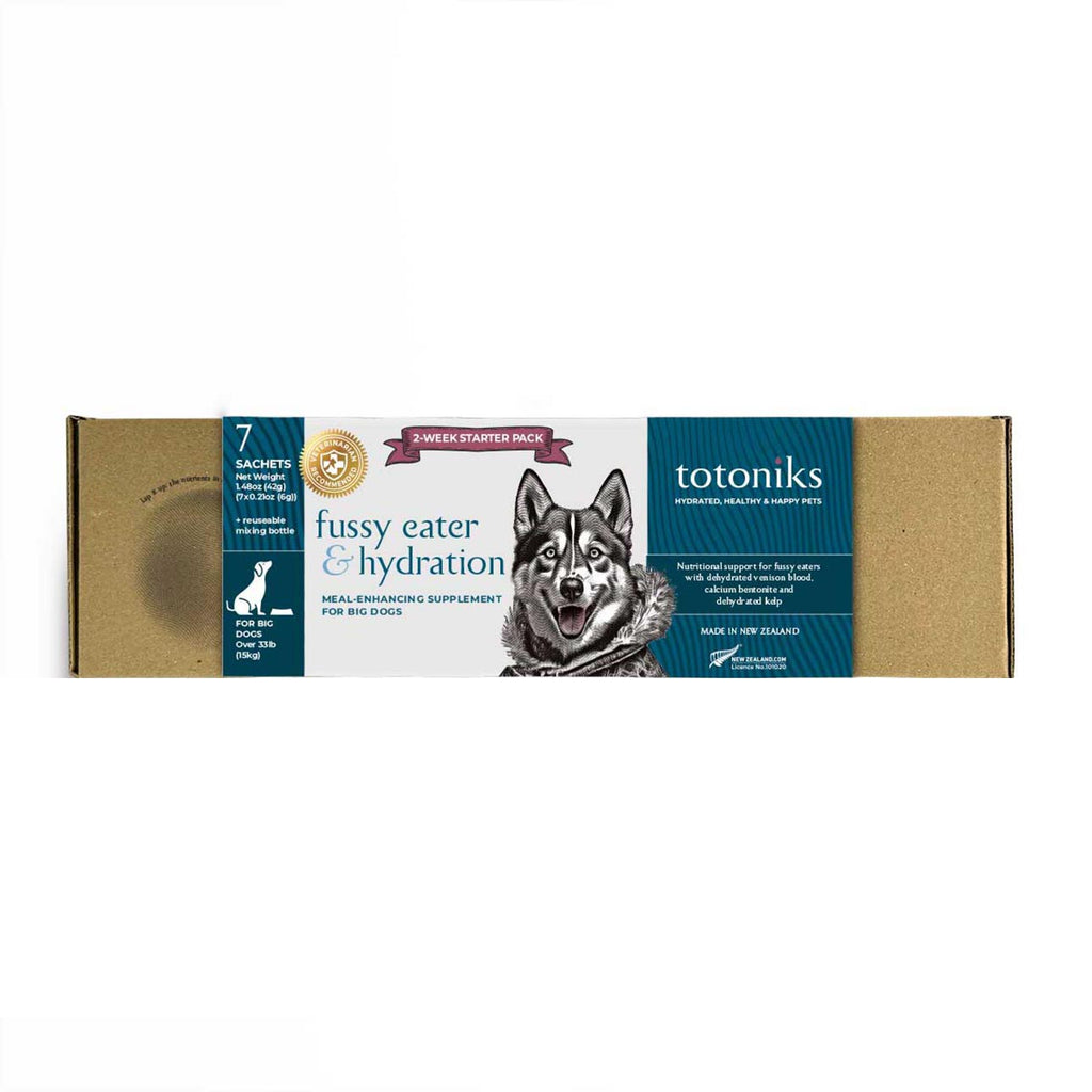 Fussy Eater & Hydration Starter Pack – for big dogs over 33lb (15kg)