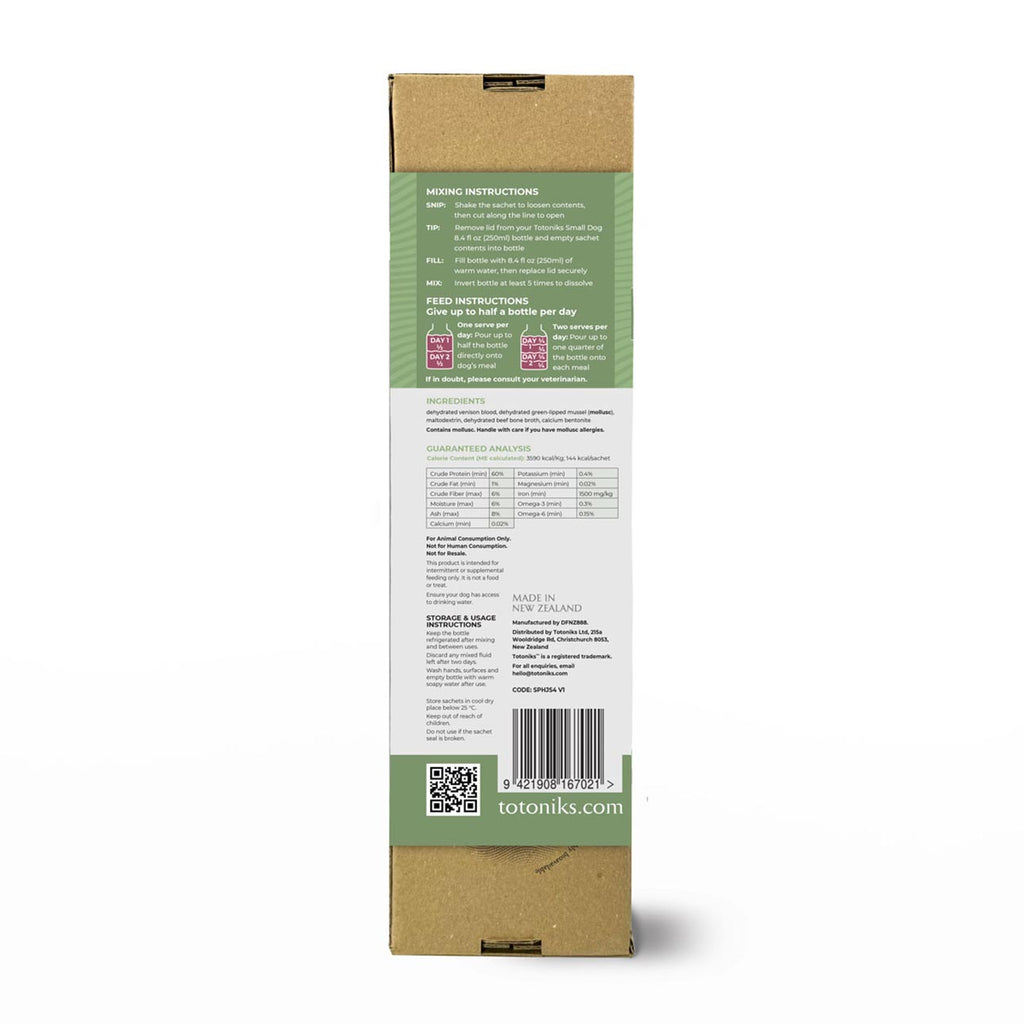 Hip, Joint & Hydration Starter Pack – for small dogs under 33lb (15kg)