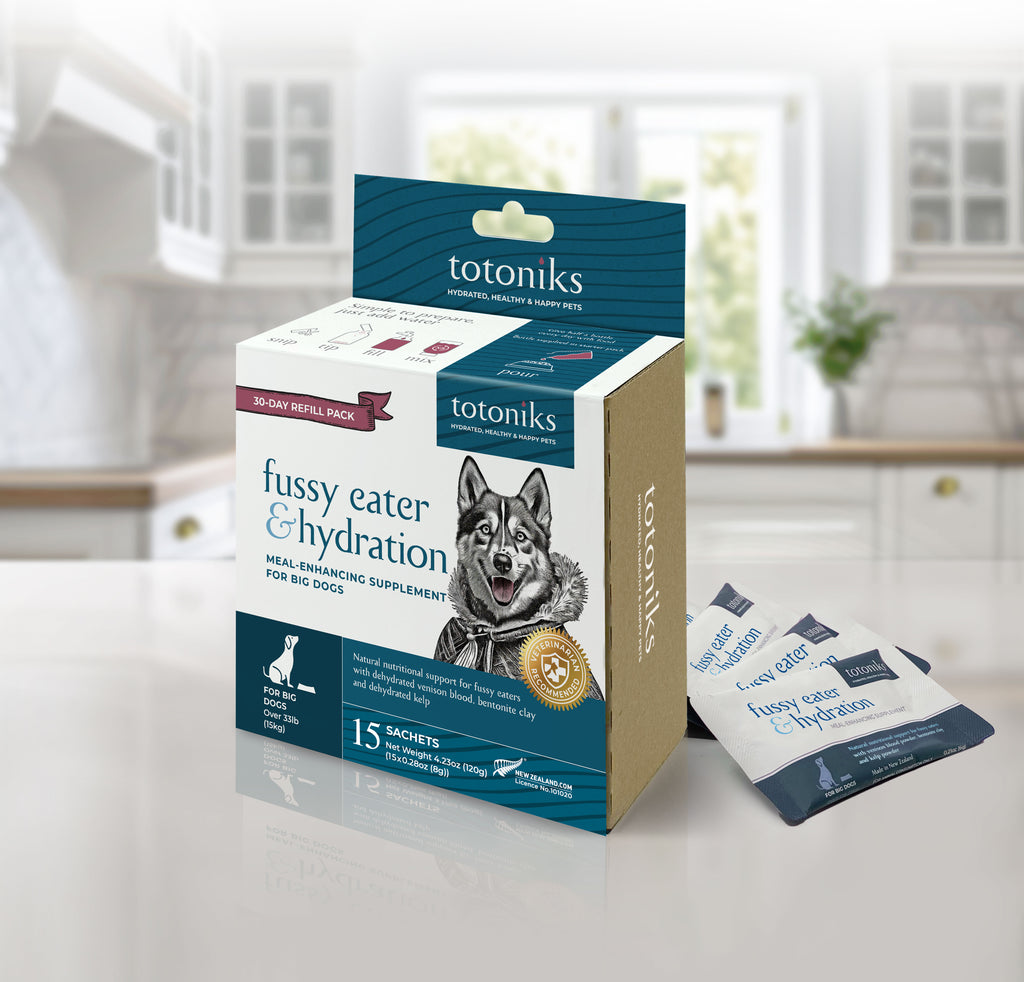 Fussy Eater & Hydration Refill Pack – for big dogs over 33lb (15kg)