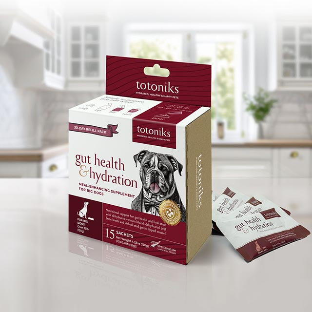 Gut Health & Hydration Refill Pack – for big dogs over 33lb (15kg)