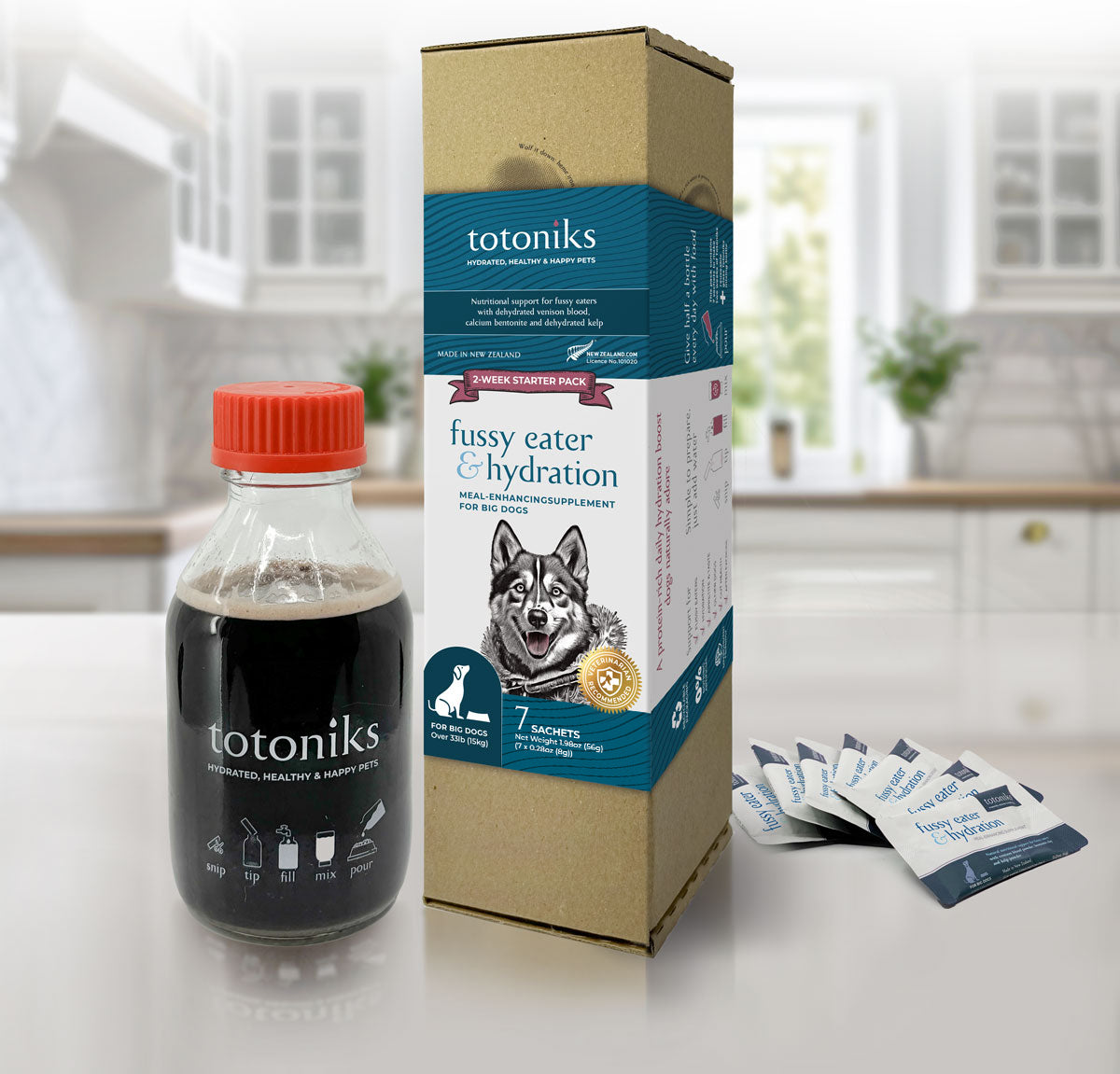 Fussy Eater & Hydration Starter Pack – for big dogs over 33lb (15kg)